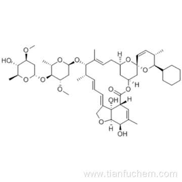 Avermectin A1a,25-cyclohexyl-5-O-demethyl-25-de(1-methylpropyl)- CAS 117704-25-3